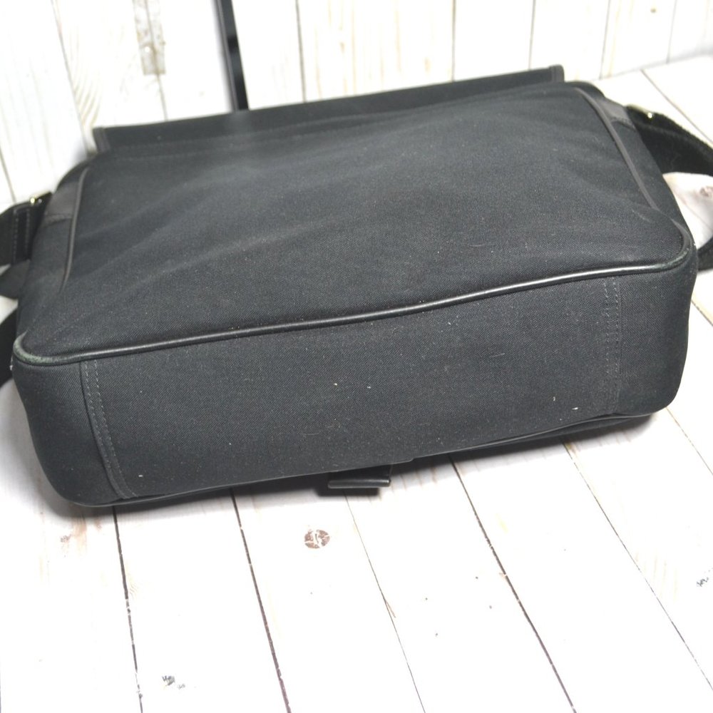 Coach Messenger Crossbody Bag Black 6414 purse Bag - Picture 3 of 6
